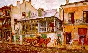 William Woodward Madame John's Legacy oil painting